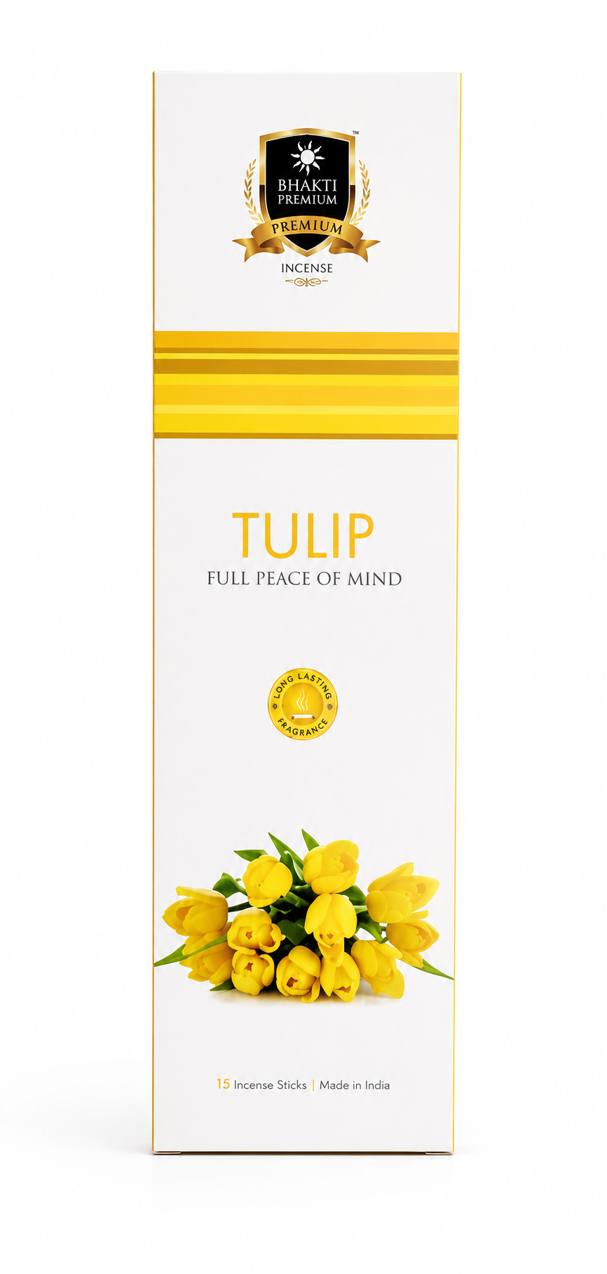 Alaukik Tulip Agarbatti | 100 GM | Brown Stick 9 Inch | Pooja Meditation & Aromatherapy