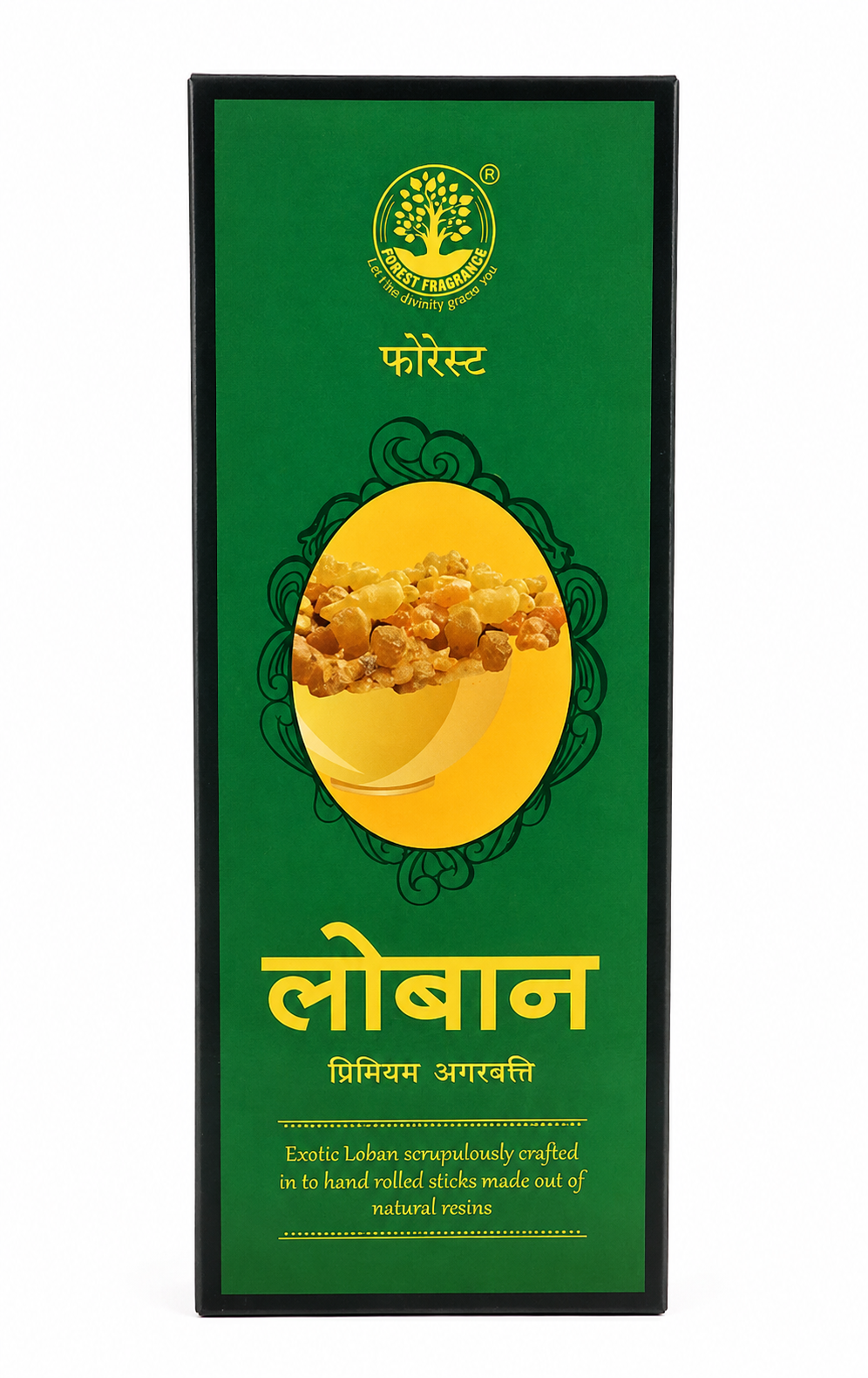 Forest Loban Premium Incense Sticks | 225 GM | Long Lasting Fragrance | Full Peace of Mind | Pooja