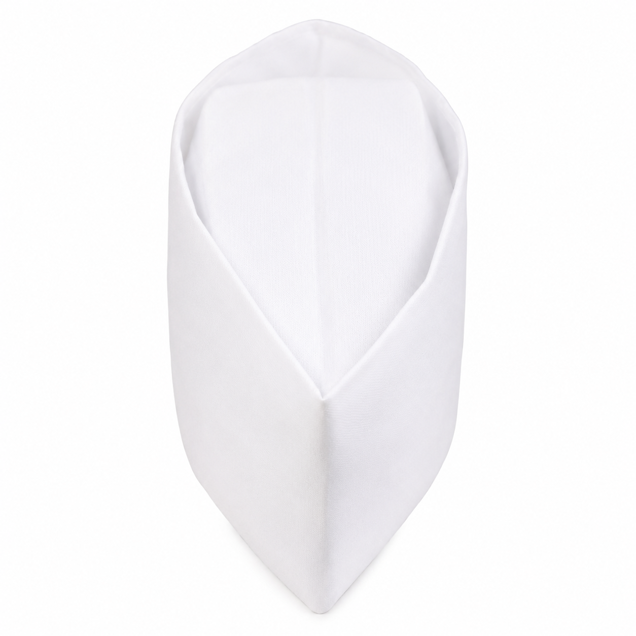 Gandhi Topi White | Maharashtrian Cap | Tericot Cotton | 12x3 Inch | Pooja Fancy Dress & Gift | Unisex
