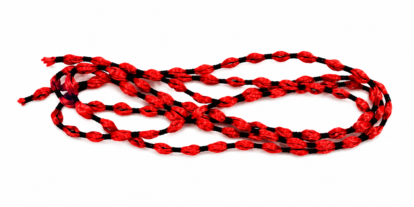 Negative Energy Remover Bracelet | Red & Black | 135 CM | Removes Evil Spirits & Tantric Spells | Protection