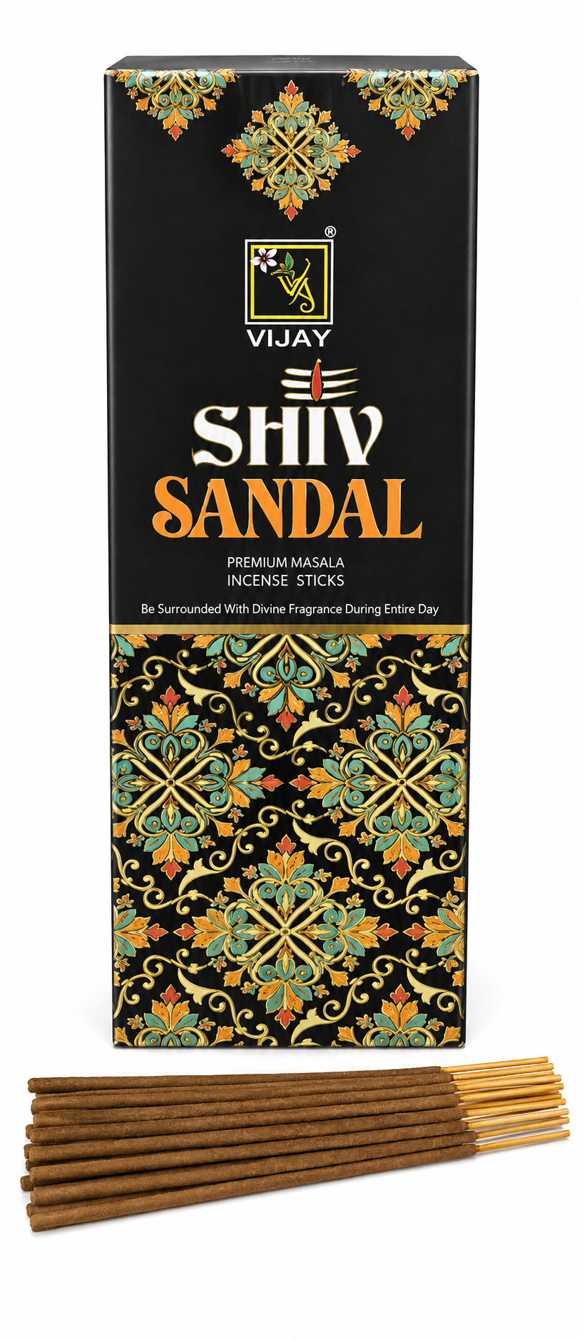 Shiv Sandal Premium Masala Incense Sticks | 250 GM | Full Peace of Mind | Pooja & Meditation