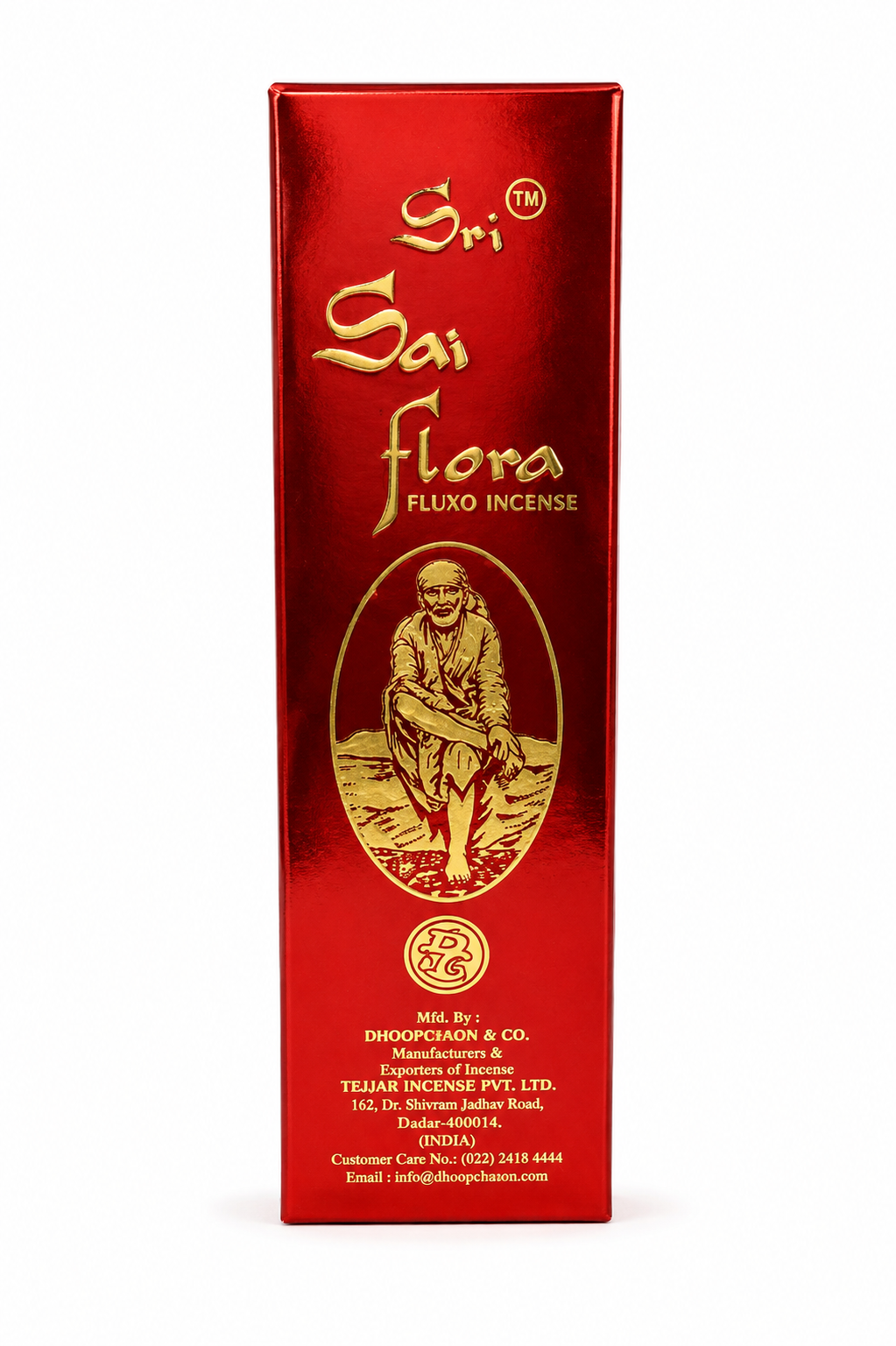 Tejjas Sri Sai Flora Premium Fluxo Incense Sticks | 25 GM | Long Lasting | Pooja Church Healing & Reiki