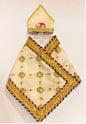 Shirdi Sai Baba Idol Dress with Pagdi | Pack of 6 | Size No. 2 | Mix Colours & Designs | Fancy Zari Work | Dry Clean