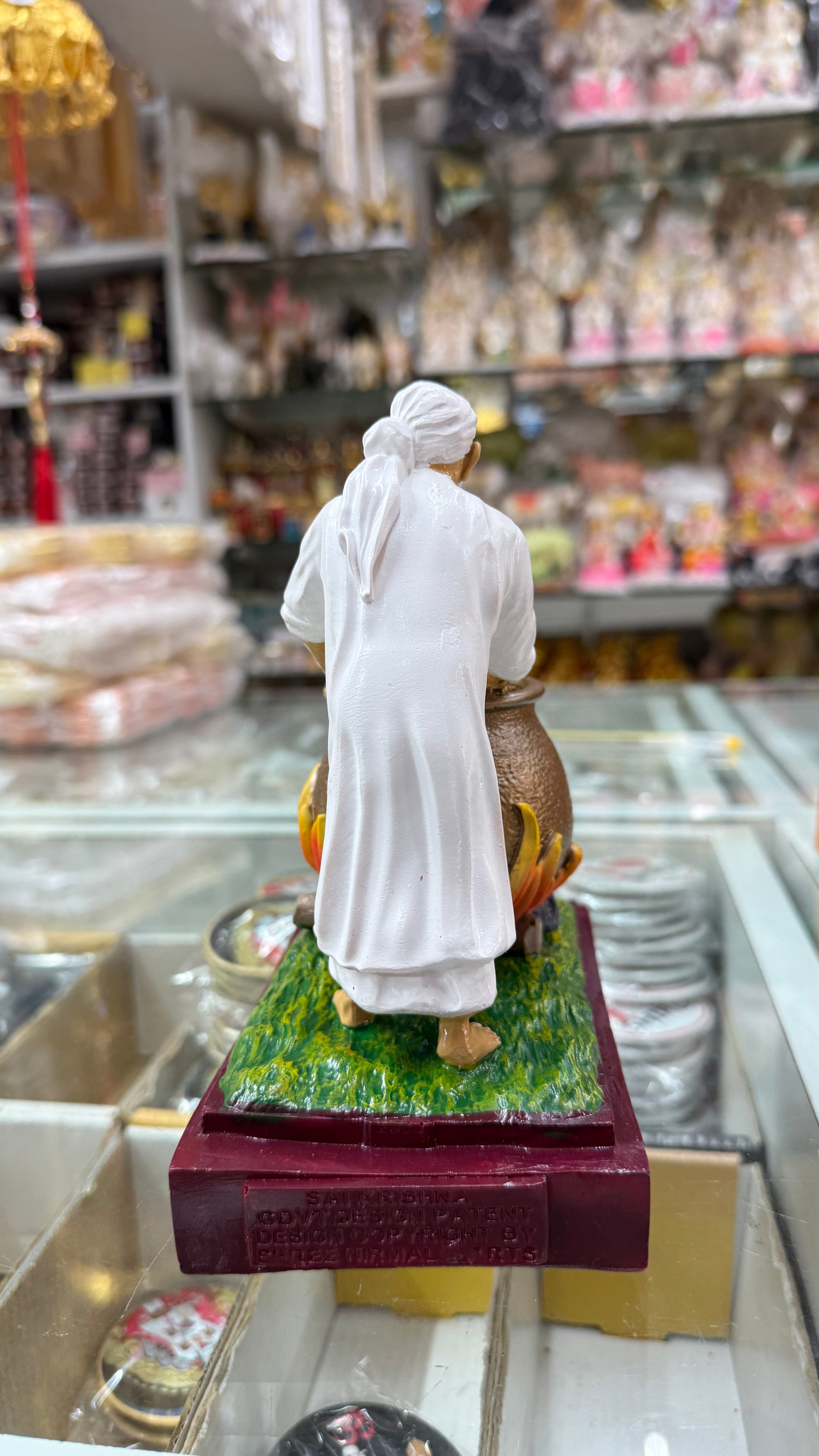 Sai Baba Making Food Handi