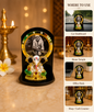 Shirdi Sai Baba & Lord Ganesha Car Dashboard Idol | Spiritual Decor for Car, Home & Gifting