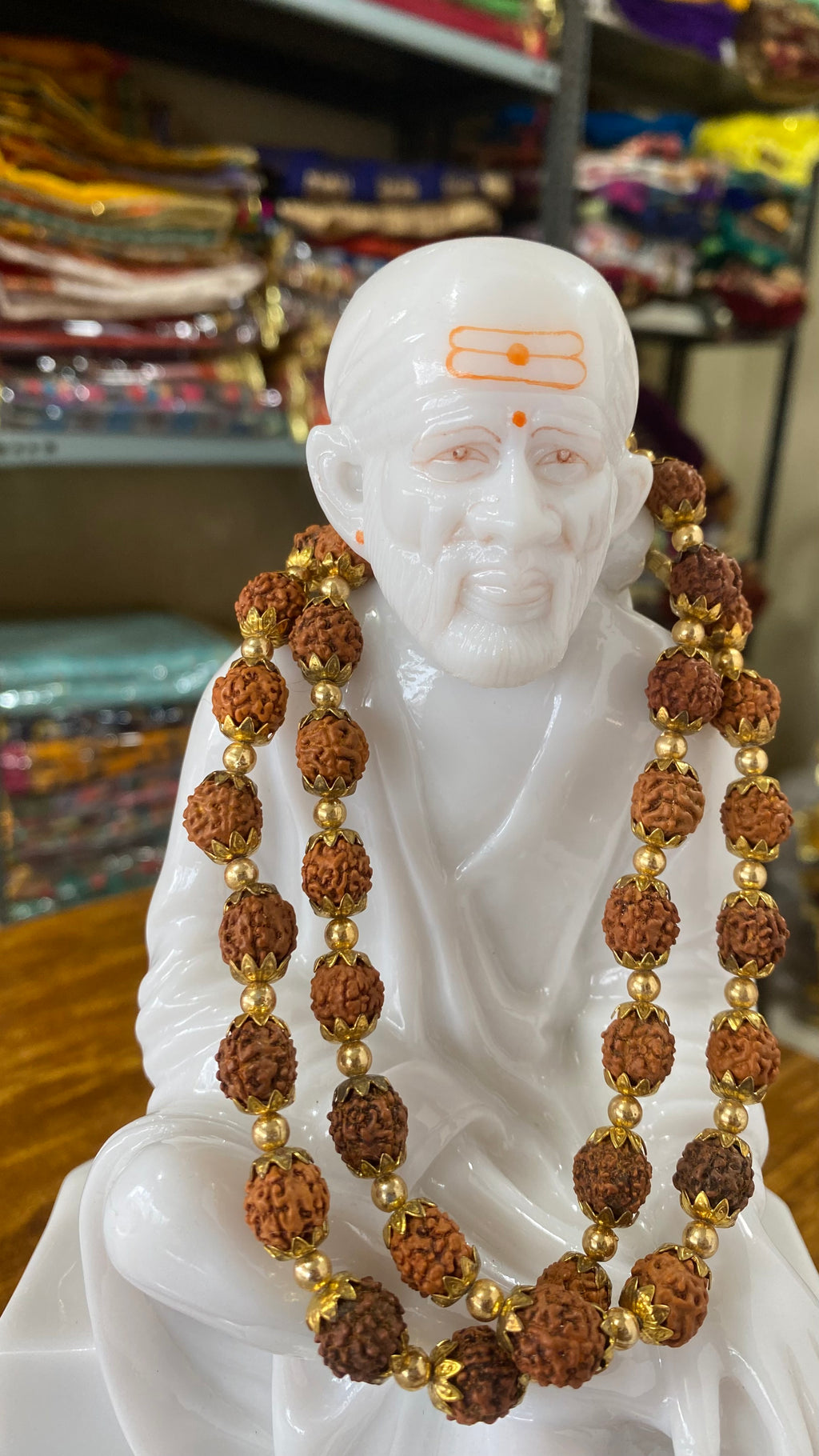 Shirdi Sai Baba Marble Statue 12 Inch