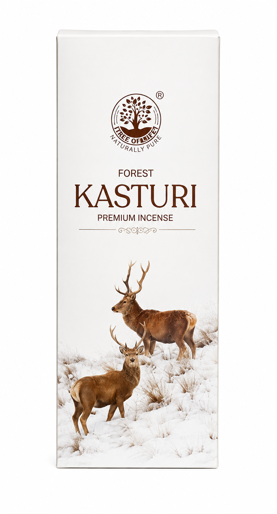 Forest Kasturi Premium Incense Sticks | 225 GM | Long Lasting Fragrance | Full Peace of Mind | Pooja