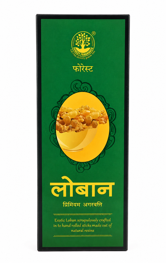 Forest Loban Premium Incense Sticks | 225 GM | Long Lasting Fragrance | Full Peace of Mind | Pooja