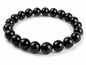 Natural Black Tourmaline Bracelet | Crystal Gemstone | Stretchable | 18g | Men | Everyday Wear