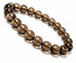 Natural Smoky Quartz Bracelet | Premium | Reiki Feng Shui | 22 Beads 8mm | Charged by Reiki Grand Master | 7 Chakra | Men & Women