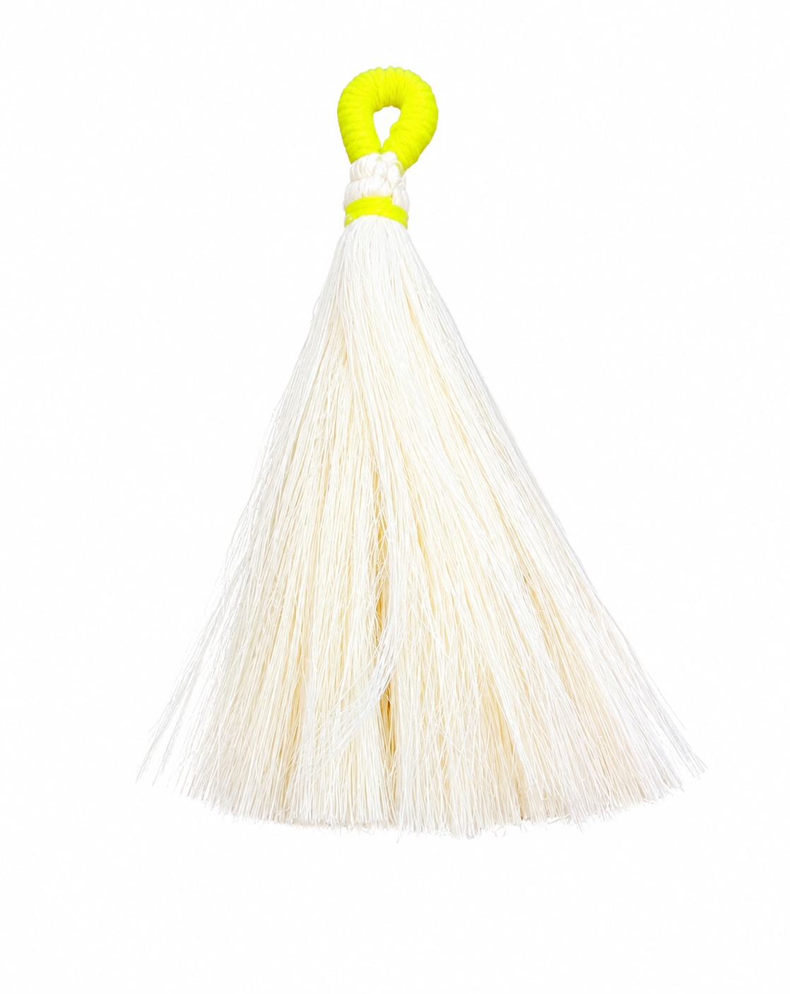 Pooja Chamar | Small | White Feather | Sacred Fan for Deity Worship | Temple & Home Mandir