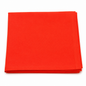 Red Pooja Asan | Size M | 100% Pure Cotton | 47x38 CM | Pooja Temple Office & Car | Sacred Altar Cloth