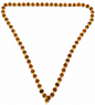 Rudraksha Mala | Golden Colour | Cleanses Mind Body & Soul | Health Happiness & Protection | Japa & Pooja