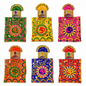 Sai Baba Idol Dress Vastra Shawl | Pack of 6 | For 18 Inch (No. 6) Idol | With Turban | Velcro Lock