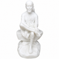 Sai Baba Italian Marble Murti | 6 Inch | Multicolour | Home Pooja Mandir & Office Decor | Premium Gift