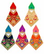 Sai Baba Om Velvet Vastra Shawl | Embroidery | Pack of 5 | For 9 Inch (No. 4) Idol | Silk | Classic Style