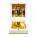 Sai Baba Charan Darshan Paduks White Box