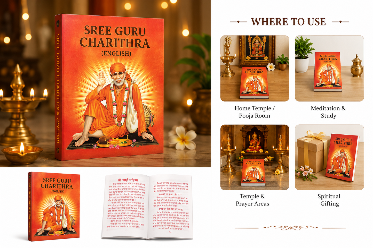 Shri Sai Baba Vrat Katha | 9 Thursday Sai Vrat Hindi Devotional Book