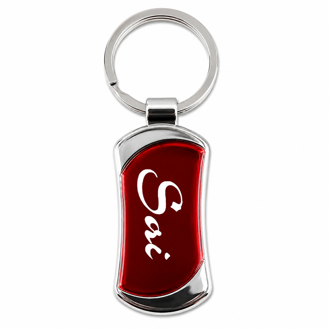 Sai Engraved Stainless Steel Key Chain | Devotional Gift for Sai Baba Devotees