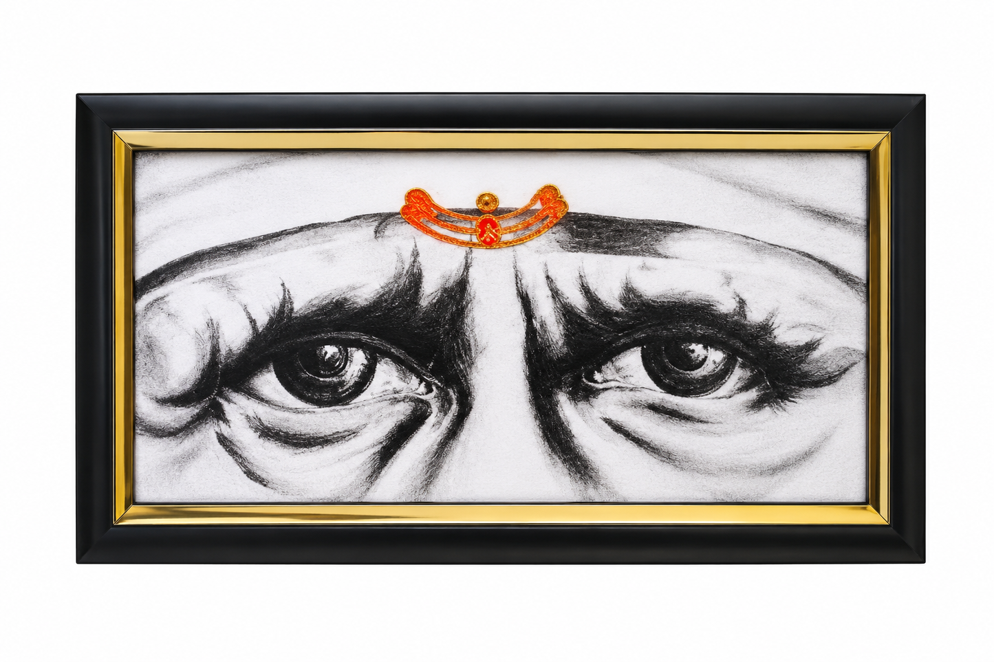 Shirdi Sai Baba Peaceful Eyes Photo Frame