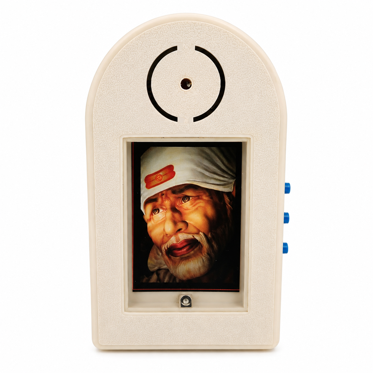 Shirdi Sai Baba Mantra Chanting Machine | 21 Sacred Mantras | Meditation Pooja Worship | 40x60x95 MM