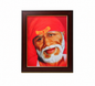 Shirdi Sai Baba in Pink Clothes Photo Frame | 8x10 Inch