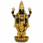 Tirupati Balaji Venkateswara Swamy Idol | Gold | 11cm | Car Dashboard & Pooja Room | Vastu Advised | Traditional