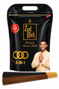 Zed Black 3 in 1 Premium Incense Sticks | 550 GM | Long Lasting | Natural Air Freshener | Pooja & Meditation