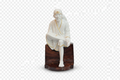 12" New Shri Saibaba (Marble)